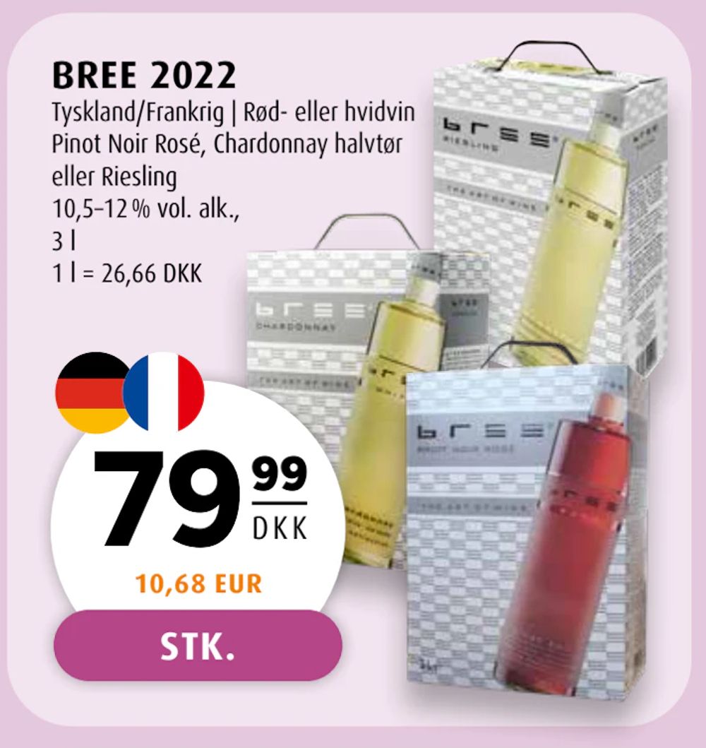 Tilbud på BREE 2022 fra Scandinavian Park til 79,99 kr.