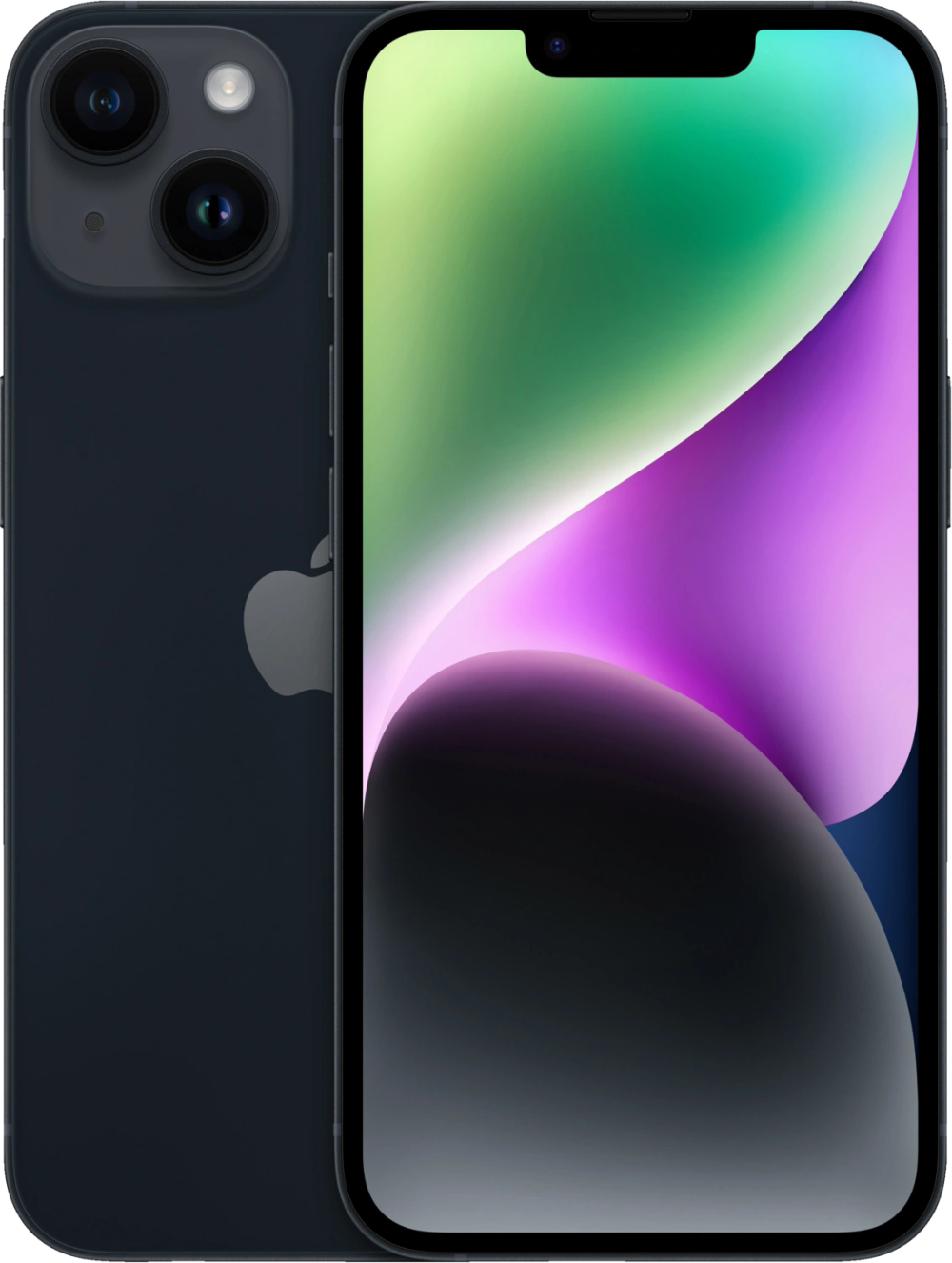 Tilbud på iPhone 14 – 5G smartphone 128GB Midnight fra Elgiganten til 4.499 kr.