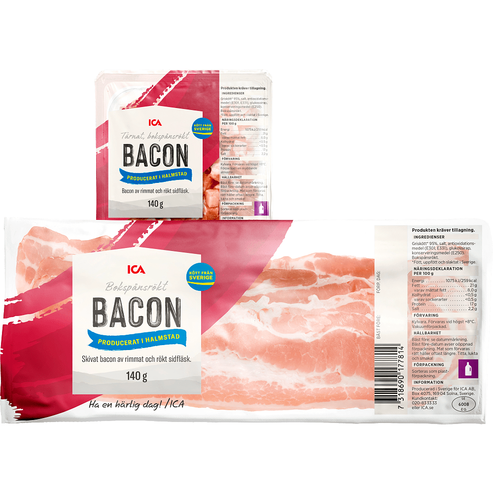 Erbjudanden på Bacon från ICA Maxi Stormarknad för 20 kr