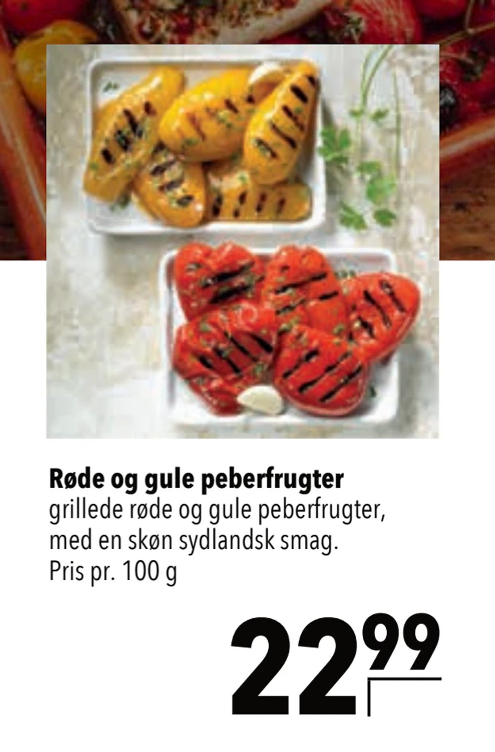 Tilbud på Røde og gule peberfrugter fra CITTI til 22,99 kr.