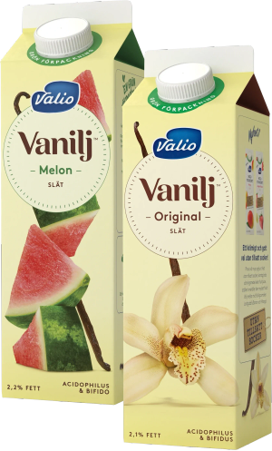 Vaniljyoghurt, världens smaker (Valio)