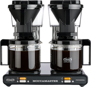 Moccamaster Professional double black/ silver kaffemaskine