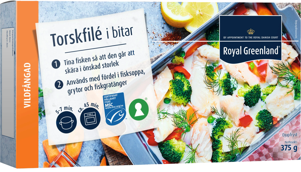 Erbjudanden på Torskfilé (Royal Greenland) från ICA Kvantum för 60 kr