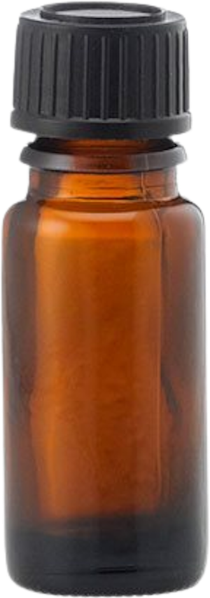 Brun glasflaske 10 ml (Urtegaarden)