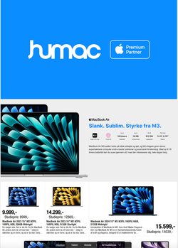 Humac Få 10% i studierabat på MacBook hos Humac