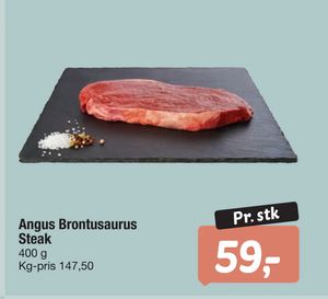 Angus Brontusaurus Steak