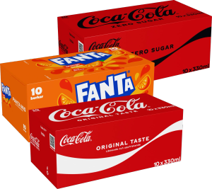 Läsk (Coca-Cola, Fanta)