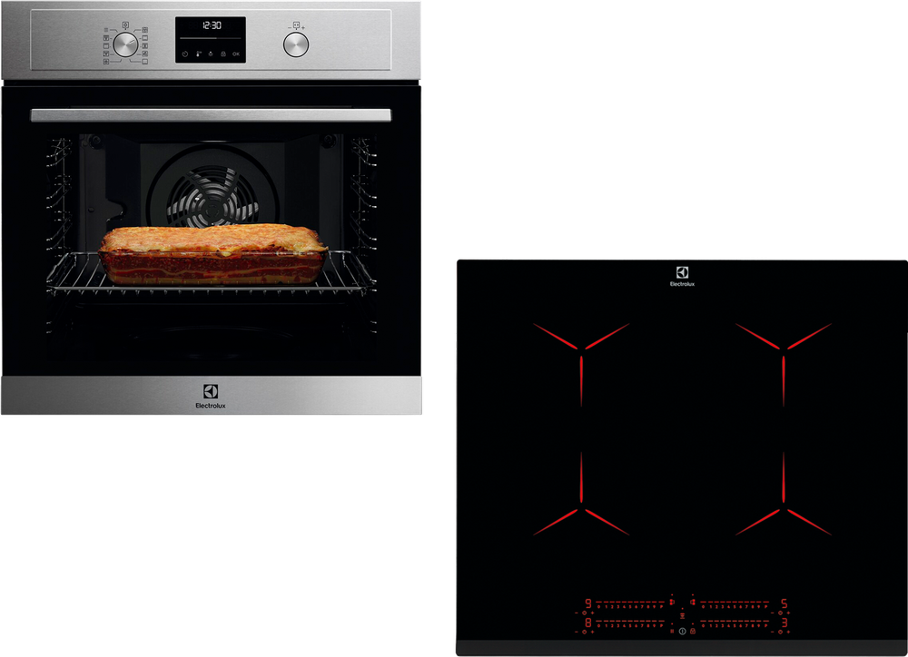 Erbjudanden på Ugn+Häll Paket (Electrolux) från tretti.se för 12 990 kr