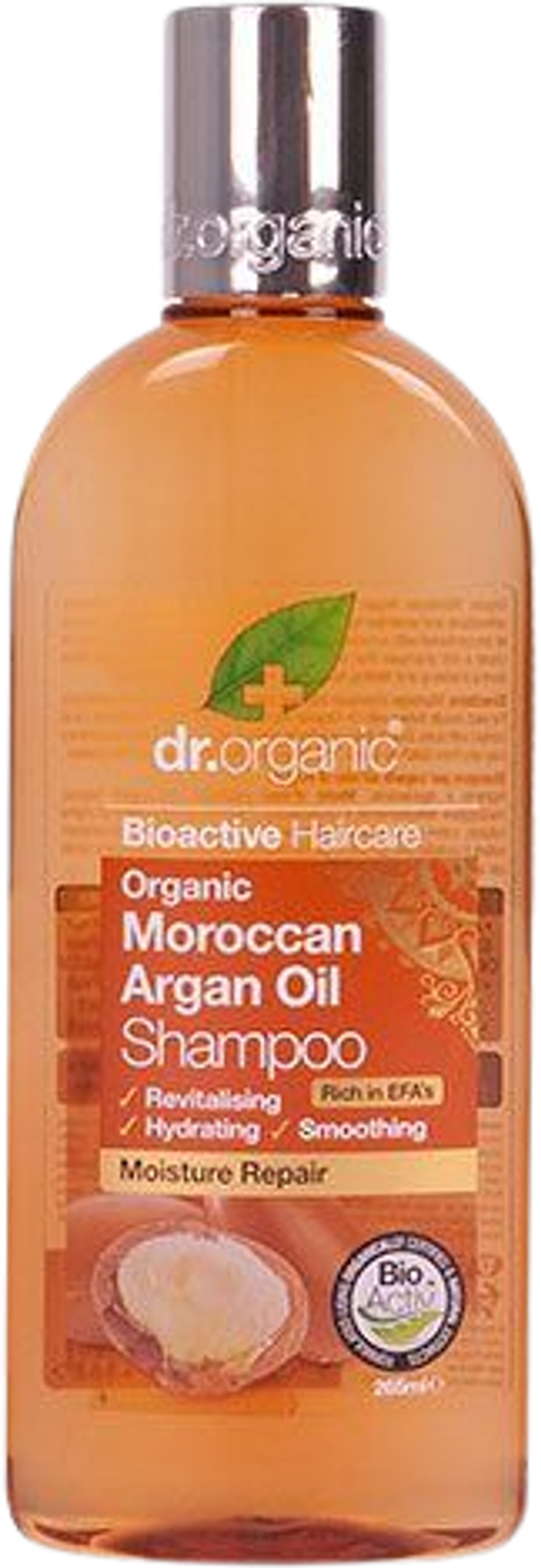 Tilbud på Shampoo Argan (Dr. Organic) fra Helsam til 64 kr.