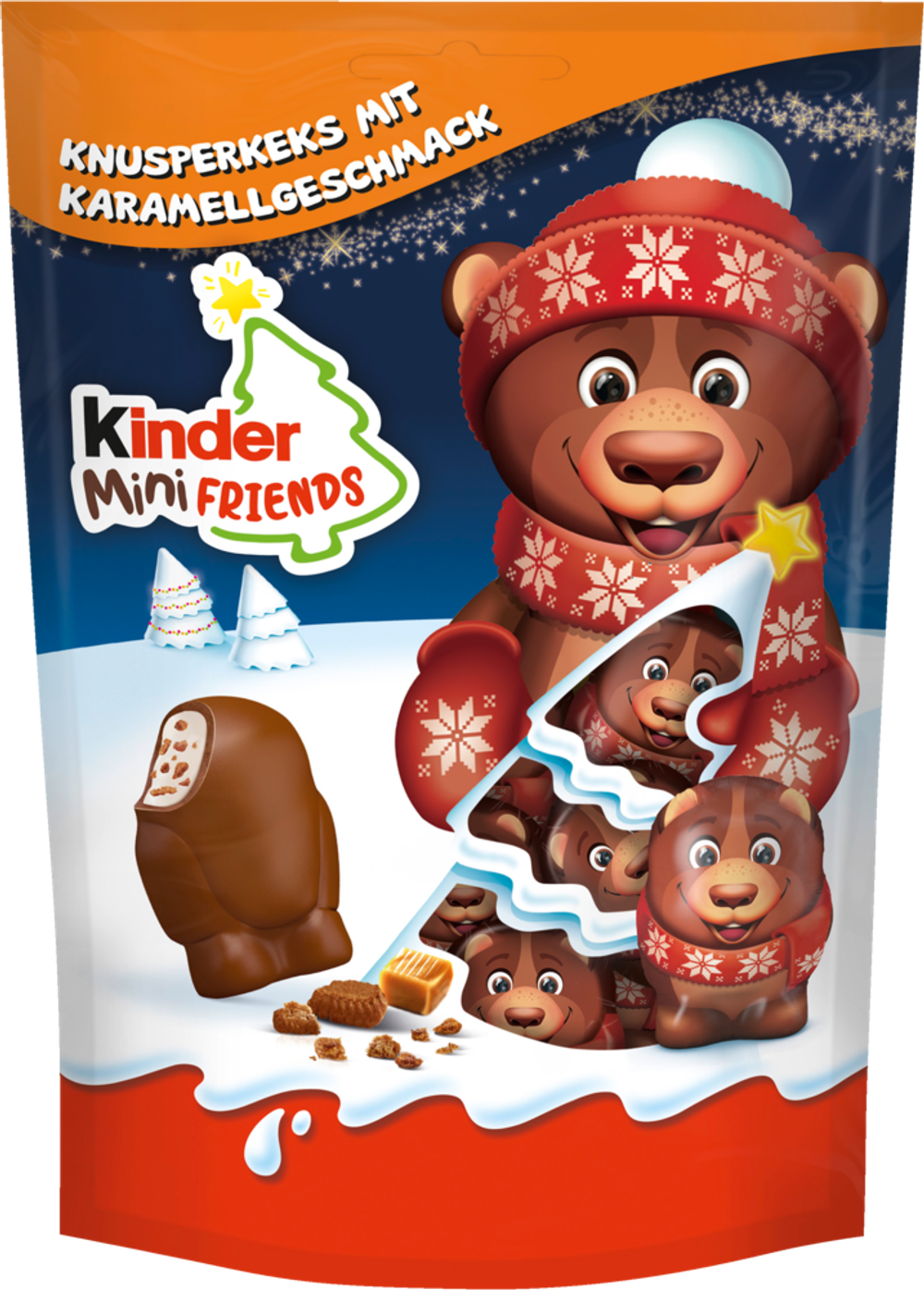 Tilbud på Ferrero Kinder Mini Friends Kiks m. Karamel fra Calle til 25 kr.