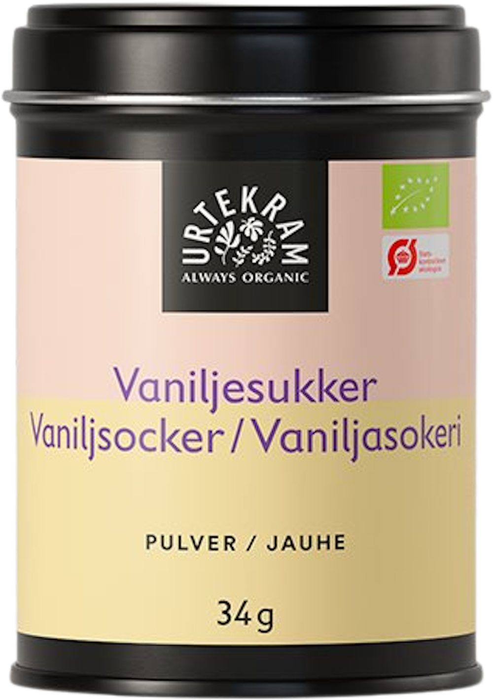 Tilbud på Vaniljesukker Øko (Urtekram) fra Helsam til 38,95 kr.