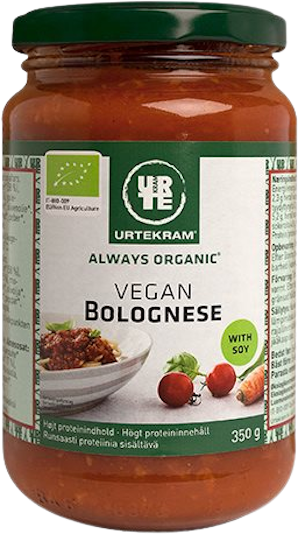 Tilbud på Vegan Bolognese Øko (Urtekram) fra Helsam til 19,95 kr.