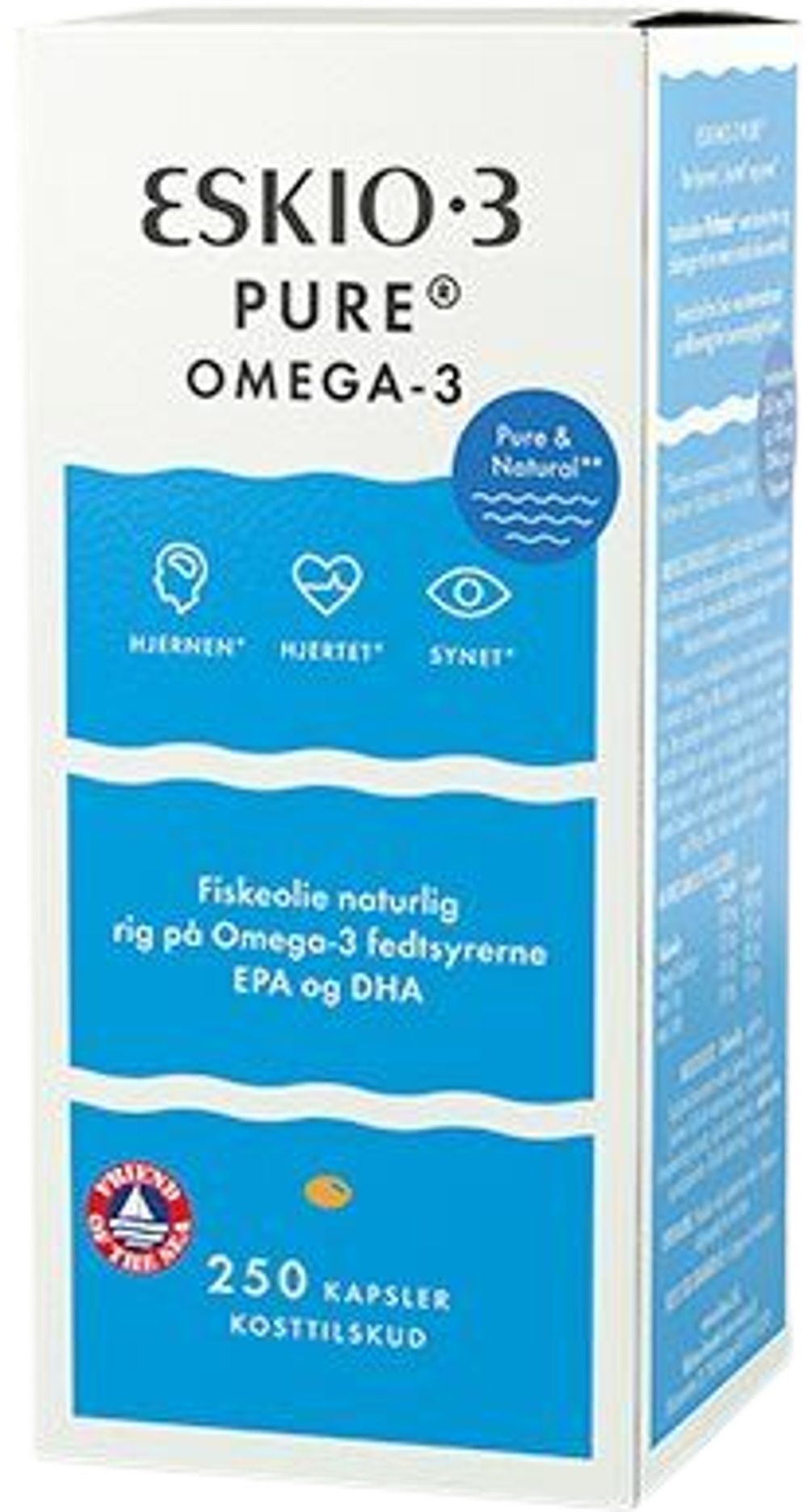 Tilbud på Eskio-3 Pure Omega-3 (Eskio3) fra Helsam til 234,95 kr.