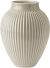 Knabstrup Ripple vase beige H27 cm (Knabstrup Keramik)