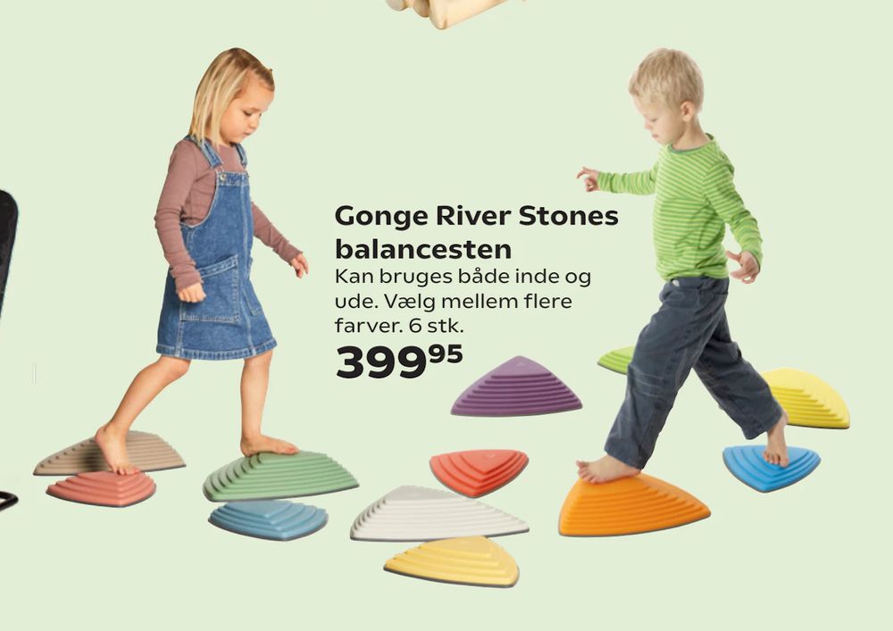 Tilbud på Gonge River Stones balancesten fra Coop.dk til 399,95 kr.