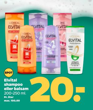 Elvital shampoo eller balsam