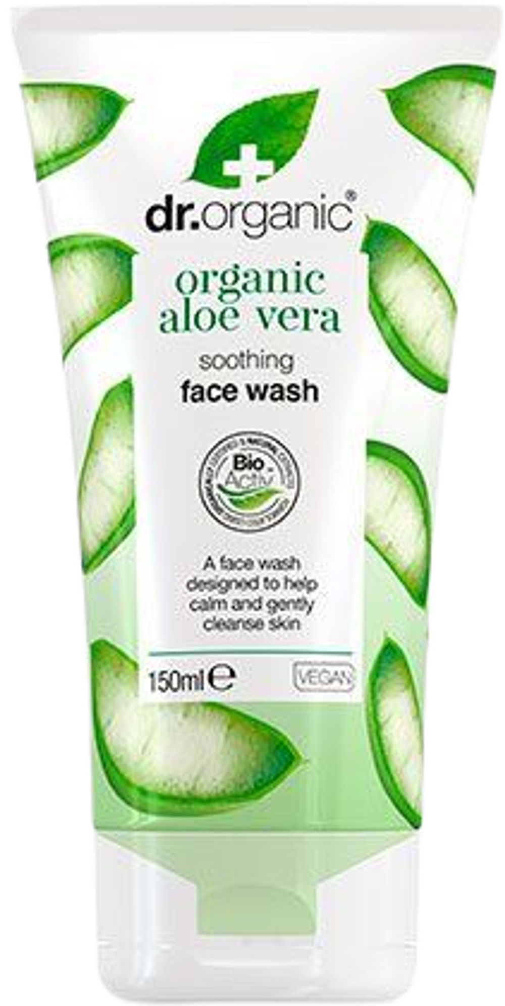 Tilbud på Aloe Vera Soothing Face Wash (Dr. Organic) fra Helsam til 60 kr.