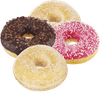 Donuts, Munkar