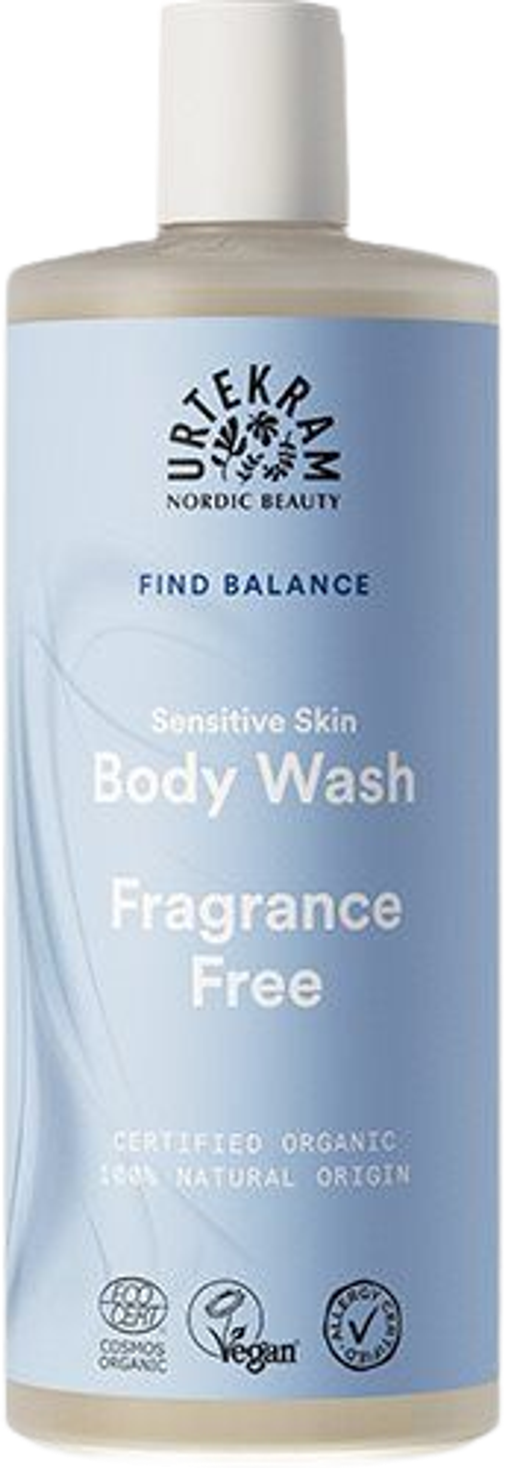 Tilbud på Body Wash Fragrance Free (Urtekram) fra Helsam til 79,95 kr.