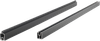 Top/bundskinne alu sort 31/43 x 24 x 1800 mm