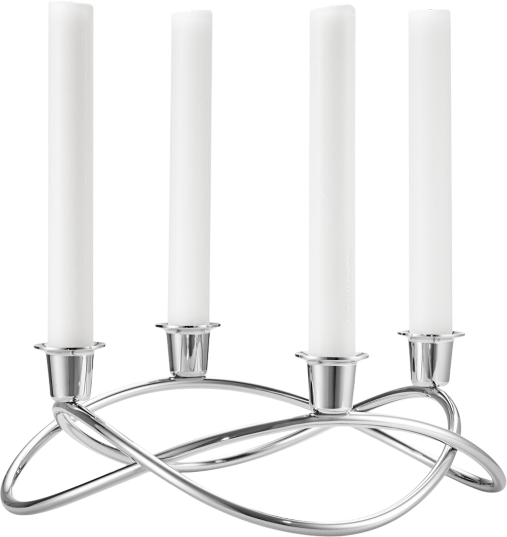 Tilbud på Season Lysestage 26 cm, Blankt Stål (Georg Jensen) fra Hjem.dk til 699 kr.