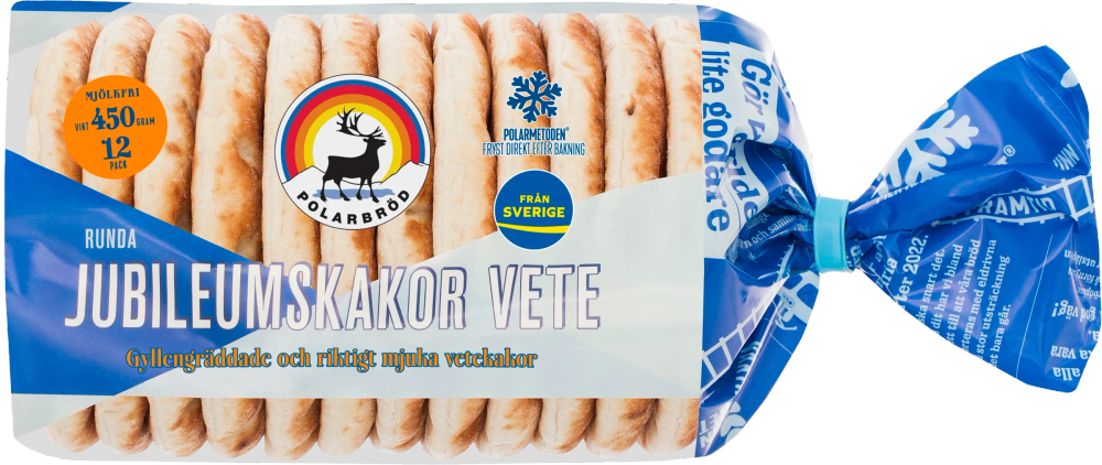 Erbjudanden på Jubileumskakor Mjölkfri (Polarbröd) från ICA Supermarket för 24 kr