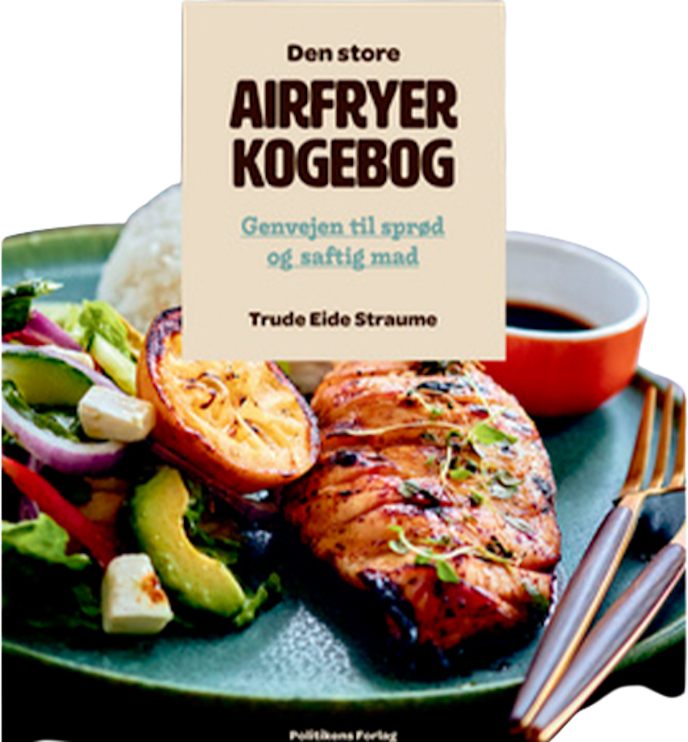 Tilbud på Den store airfryer kogebog (Politikens forlag) fra Kop & Kande til 99,95 kr.