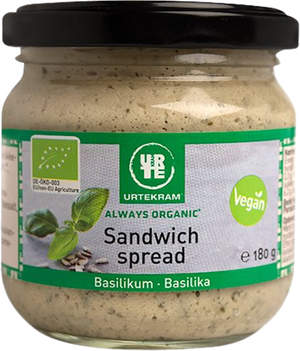 Sandwich spread basilikum Øko (Urtekram)