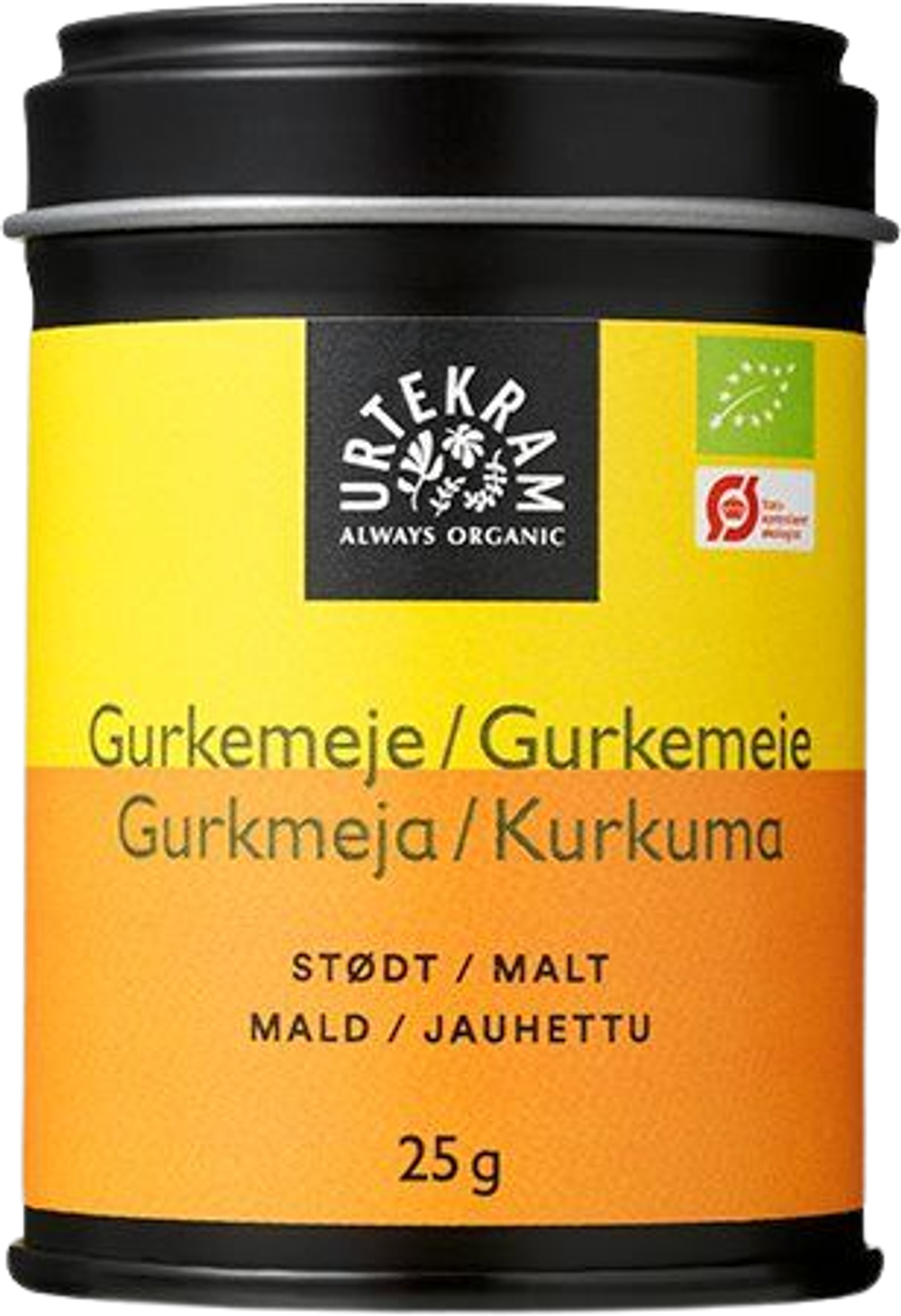 Tilbud på Gurkemeje Øko (Urtekram) fra Helsam til 22,95 kr.