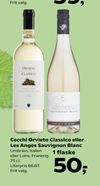 Cecchi Orvieto Classico eller Les Anges Sauvignon Blanc