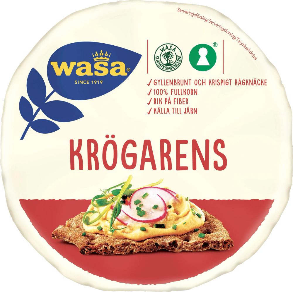 Erbjudanden på Knäckebröd Krögarens (Wasa) från ICA Supermarket för 15 kr