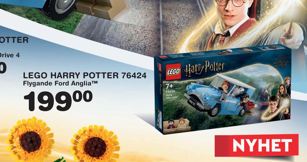 Erbjudanden på LEGO HARRY POTTER 76424 från Lekextra för 199 kr
