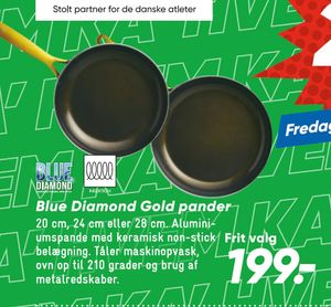 Blue Diamond Gold pander