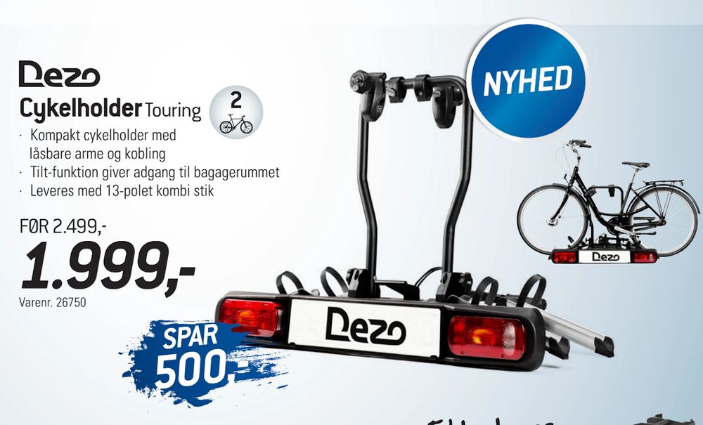 Tilbud på Cykelholder fra thansen til 1.999 kr.