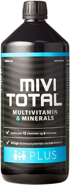 Plus multivitamin & mineraler (Mivi Total)