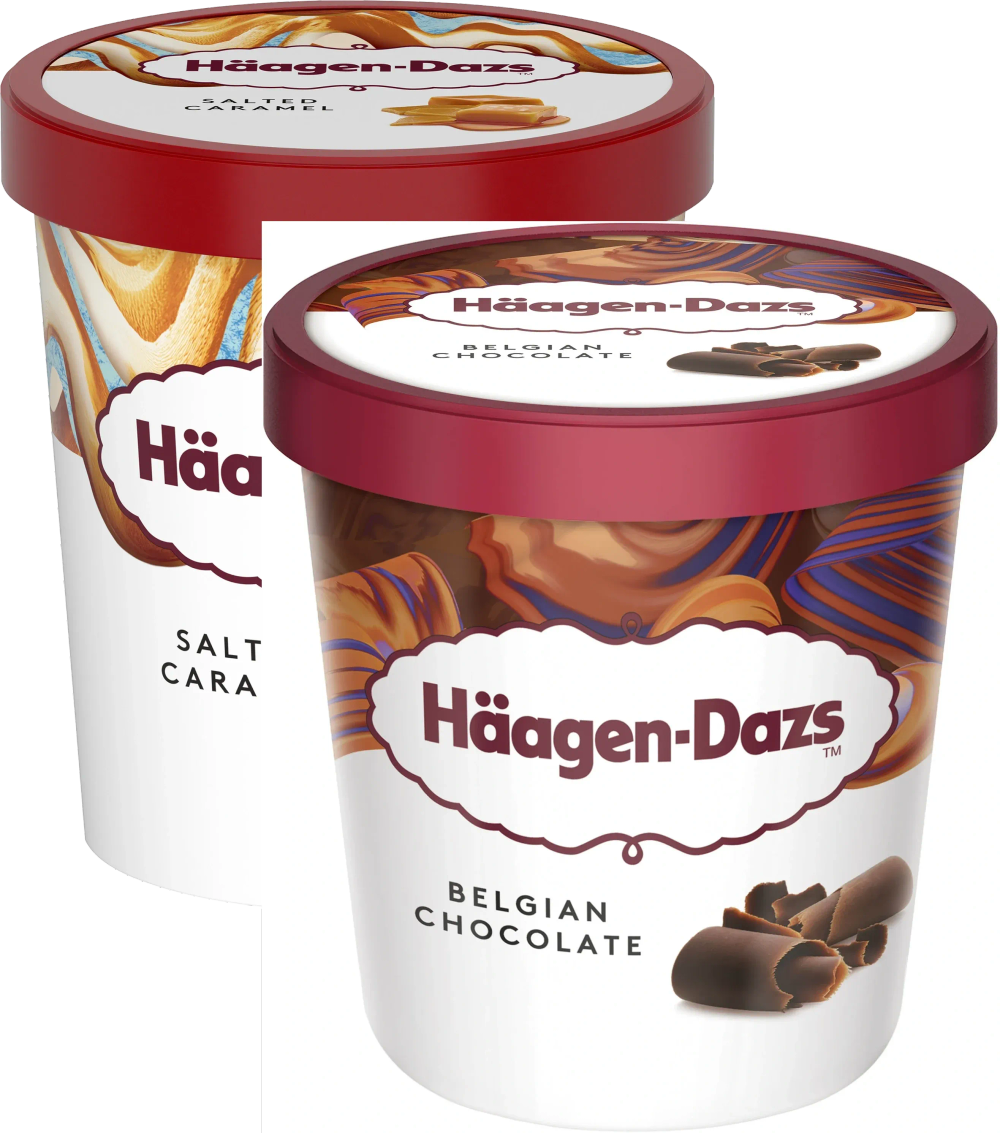 Erbjudanden på Glass (Häagen Dasz) från ICA Kvantum för 85 kr