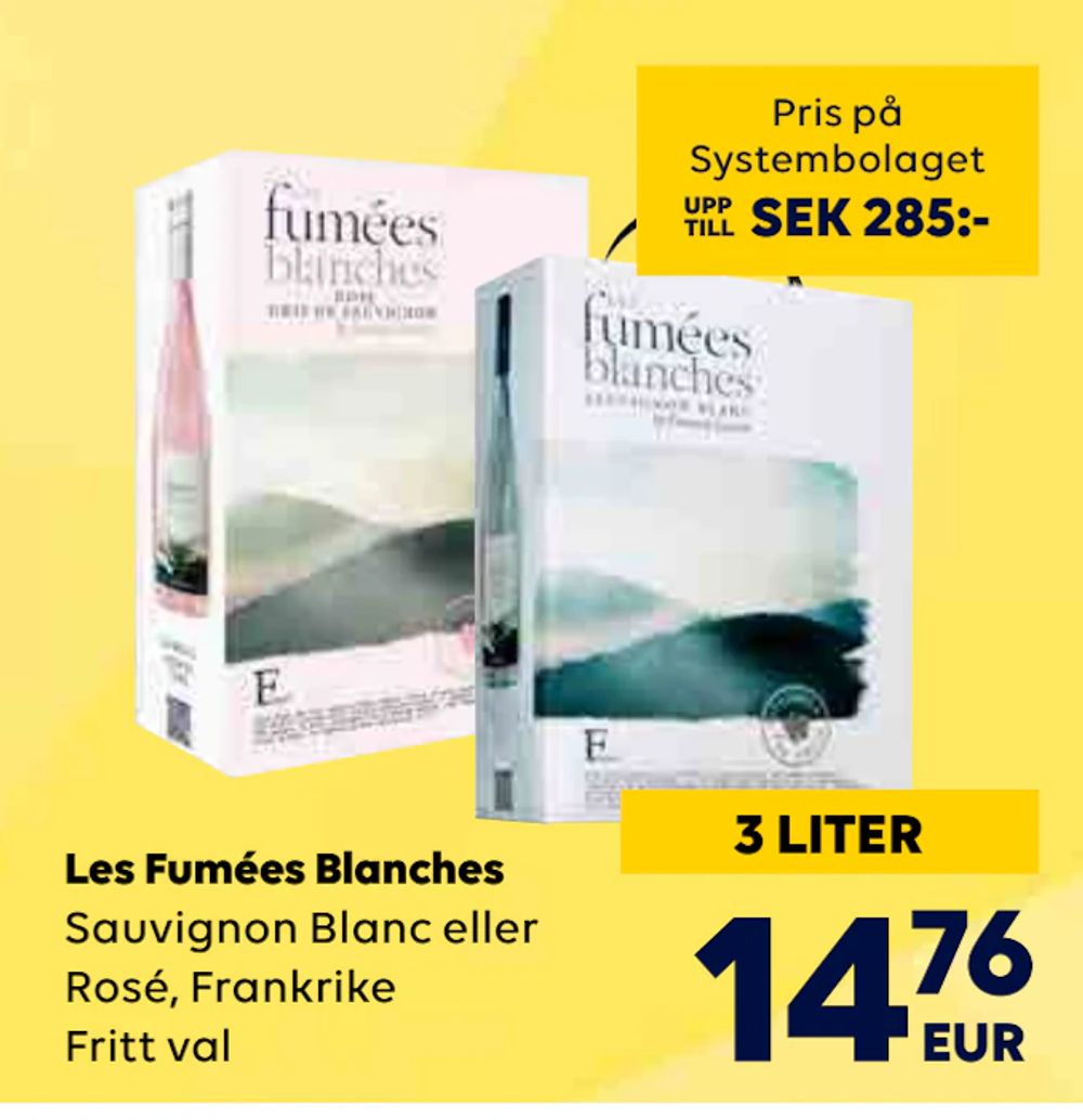 Erbjudanden på Les Fumées Blanches från Bordershop för 14,76 €