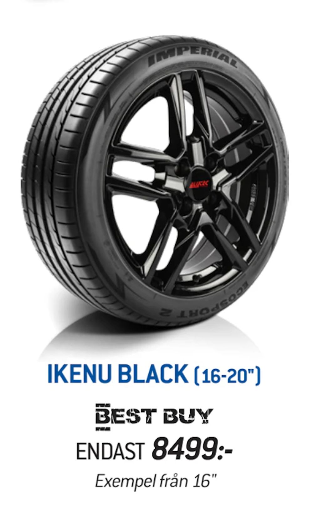 Erbjudanden på IKENU BLACK från thansen för 8 499 kr