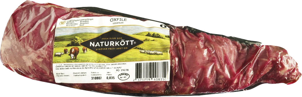 Erbjudanden på Oxfilé Färsk i bit ca 900g (Naturkött) från ICA Nära för 279 kr