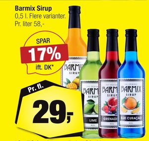 Barmix Sirup
