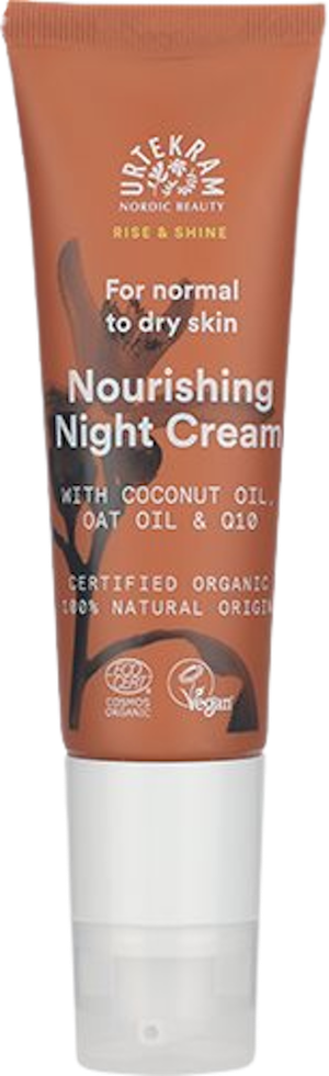 Nourishing Night Cream Rice & Shine (Urtekram)