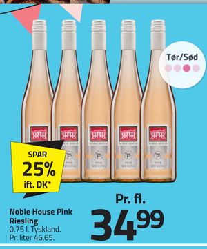 Noble House Pink Riesling