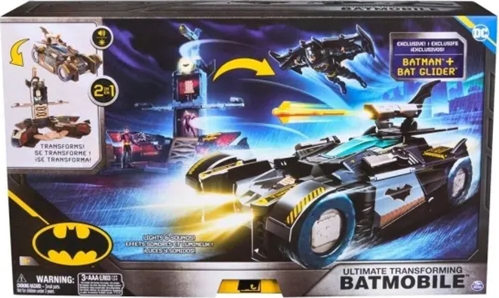 Tilbud på Batman Transforming Vehicle Playset fra ComputerSalg til 492 kr.