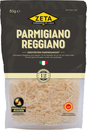 Grovriven Parmesan (Zeta. Italien)