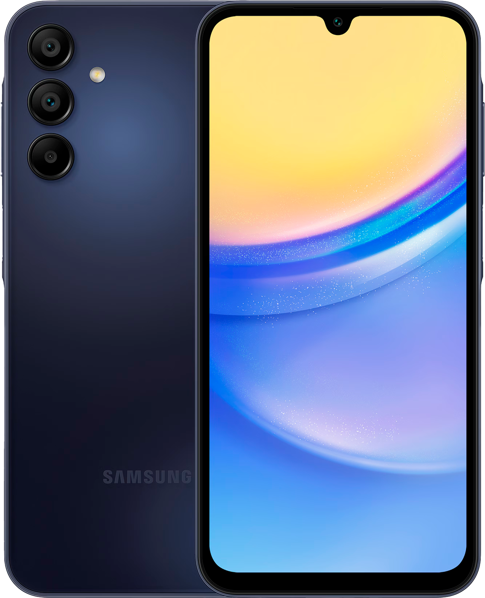 Tilbud på Samsung Galaxy A15 5G smartphone 4/128GB (sort) fra Elgiganten til 1.222 kr.