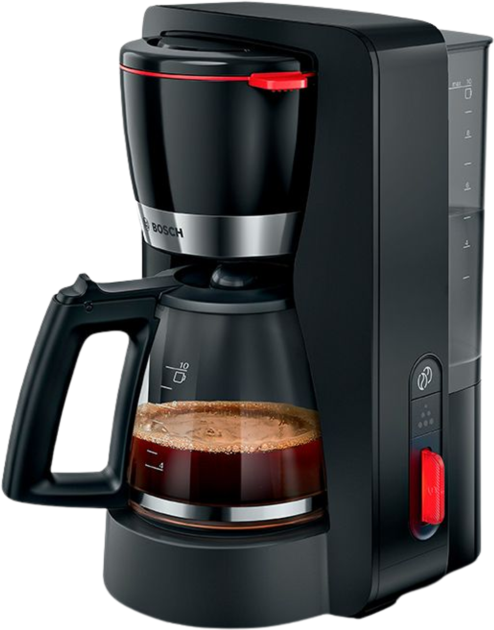 Tilbud på Bosch TKA4M233 MyMoment kaffemaskine sort 1200 Watt fra Kop & Kande til 599,95 kr.