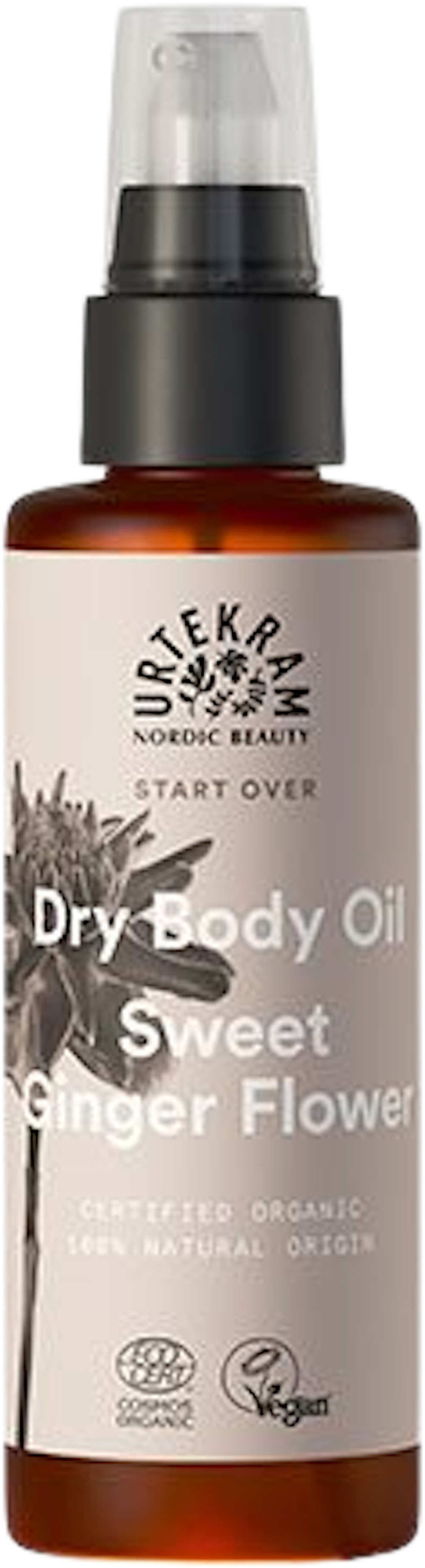 Tilbud på Body oil Sweet Ginger (Urtekram) fra Helsam til 87,95 kr.