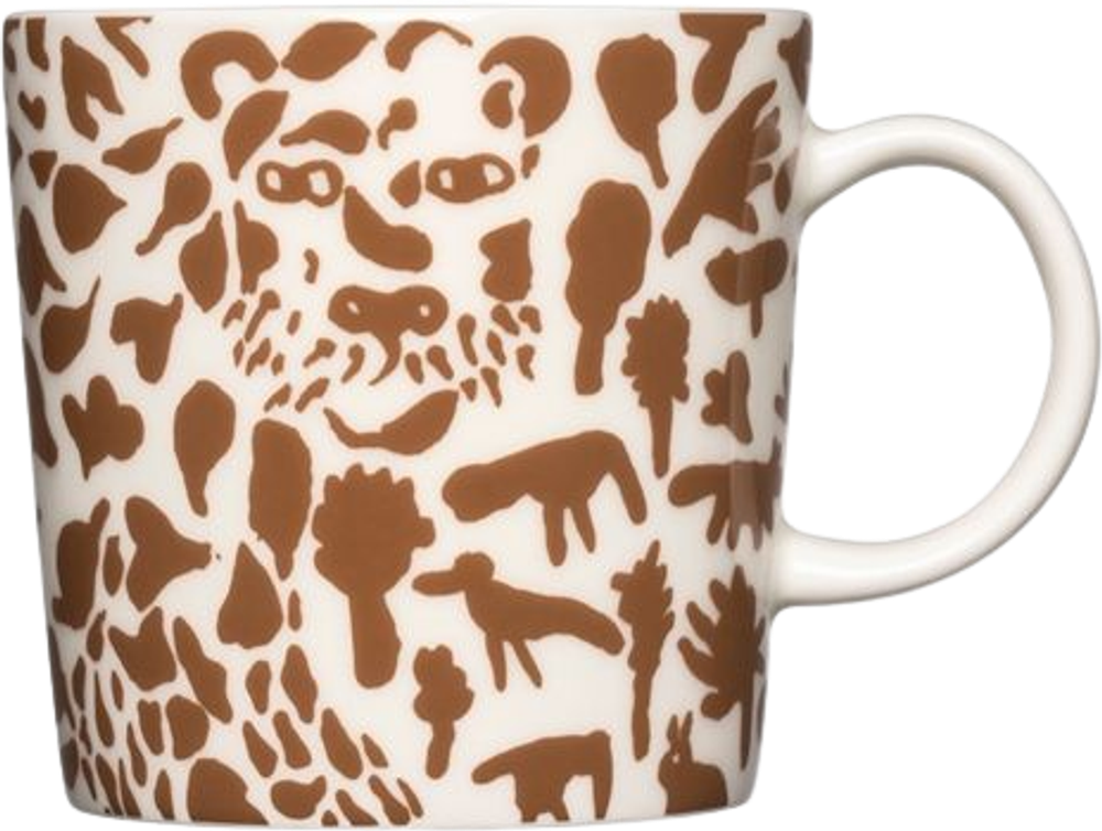 Tilbud på Oiva Toikka Krus 33 cl, Cheetah Brun (Iittala) fra Hjem.dk til 89 kr.