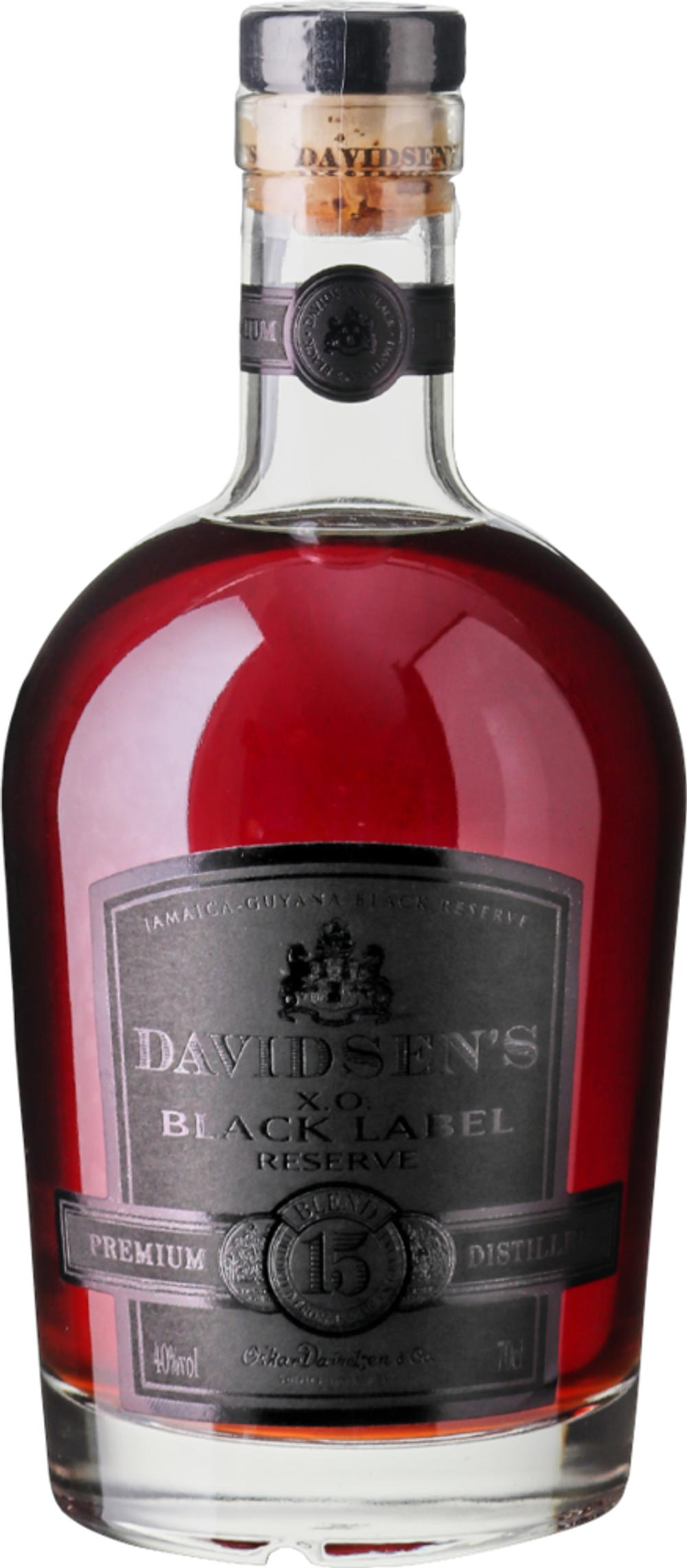 Erbjudanden på Davidsen´s X.O.Black Label 15 Years från Calle för 26,71 €