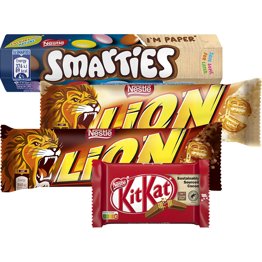 Erbjudanden på Chokladbitar/dragéer (Nestlé/Lion,Lion) från Coop X:-TRA för 11 kr